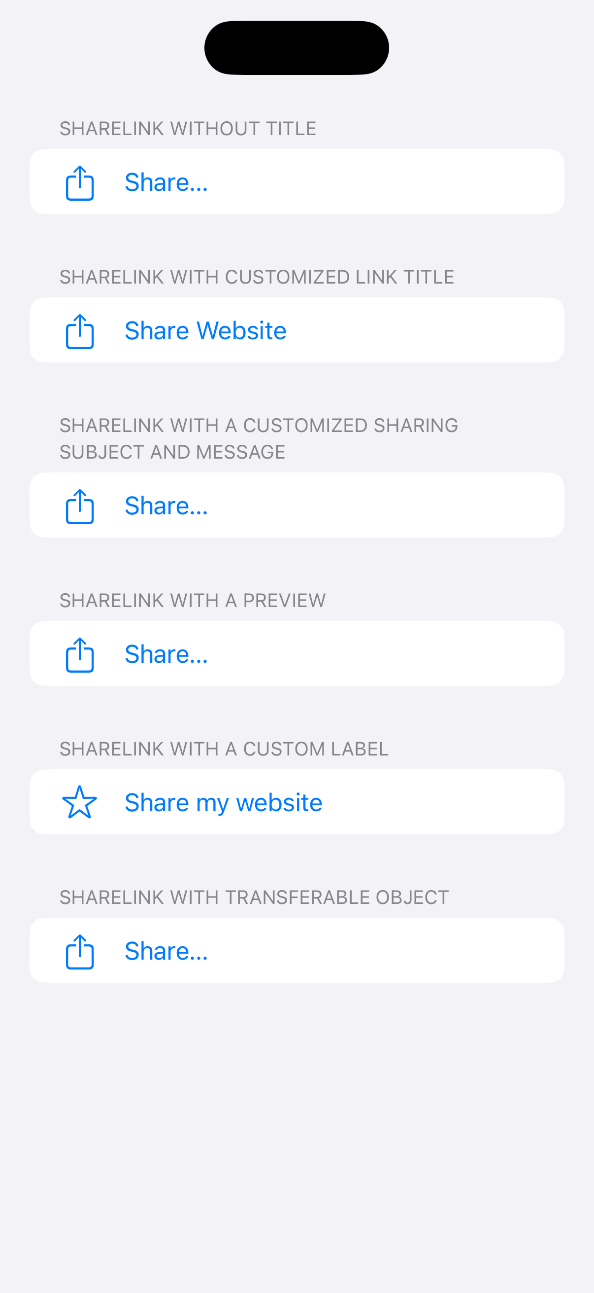 ShareLink Demo 2