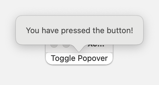 iOS Popover Example