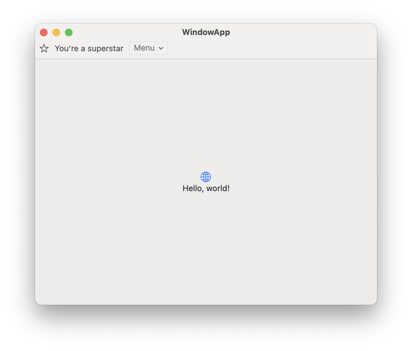 Expanded toolbar style