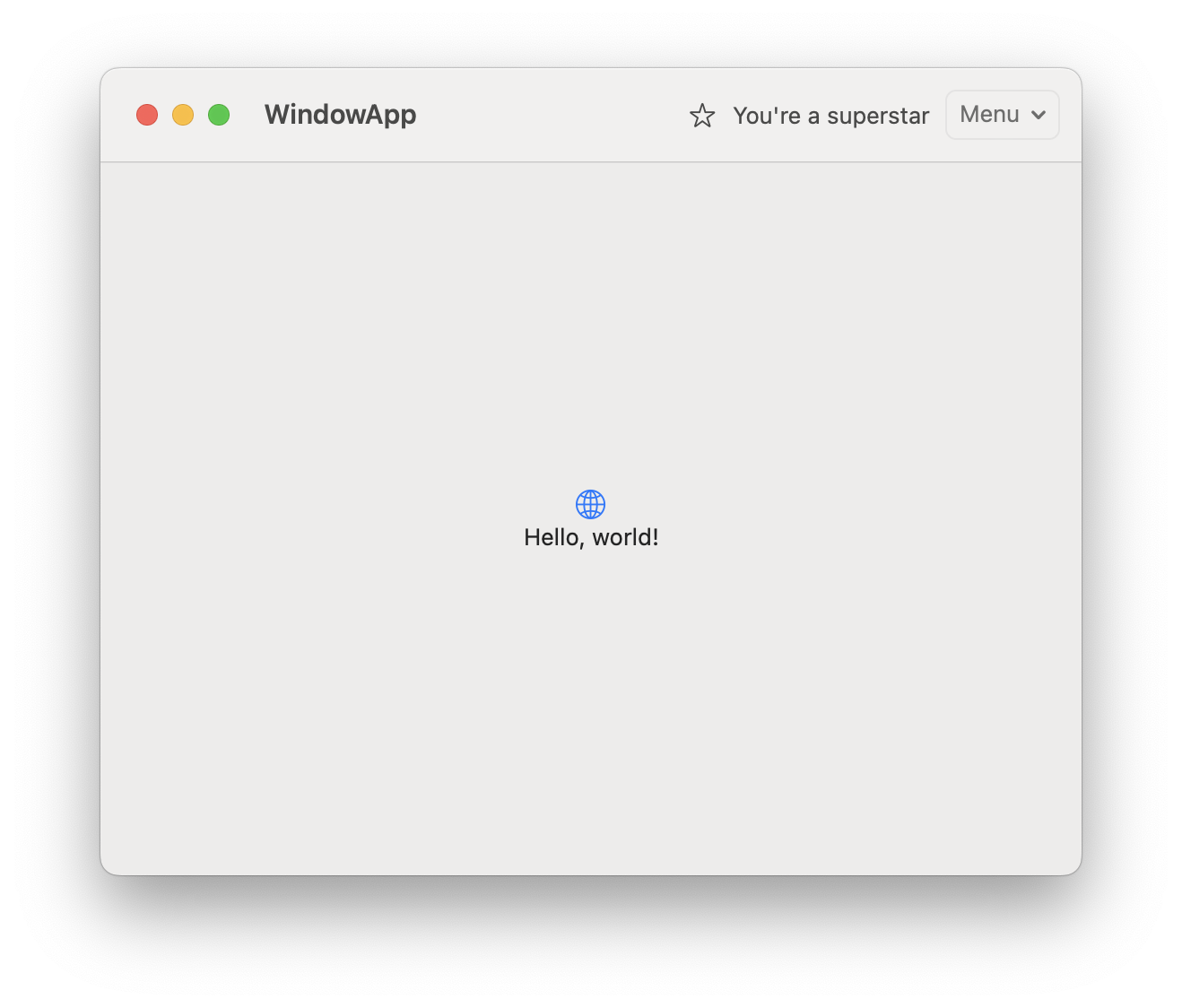 Unified toolbar style