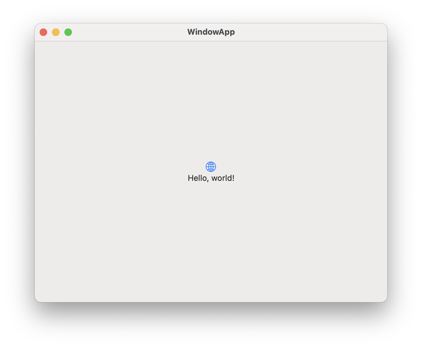 Default window background