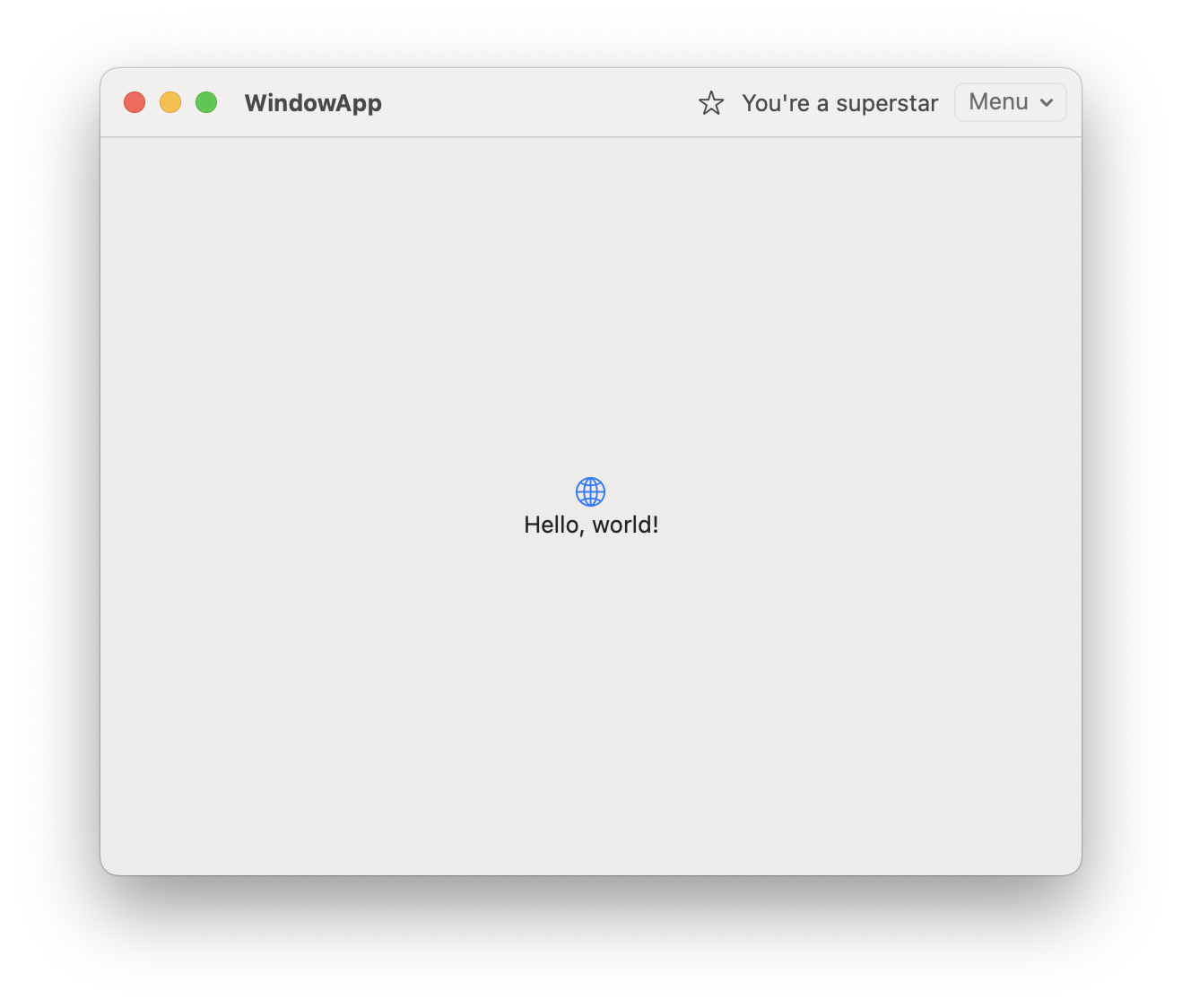 Unified compact toolbar style